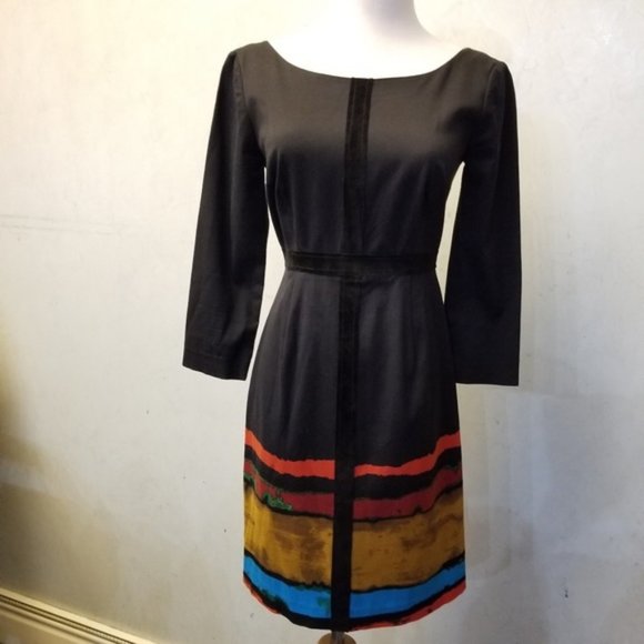 Plenty by Tracy Reese 3/4 sleeve dress SIZE 0 petite (247) - Picture 2 of 9